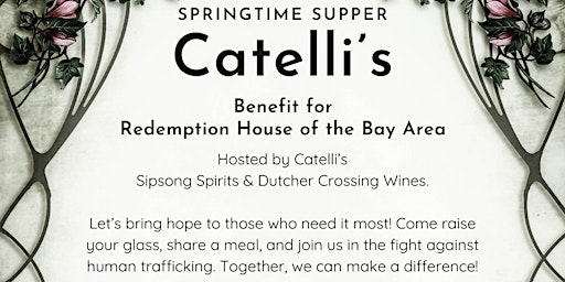 Imagem principal do evento Spring Supper at Catelli's