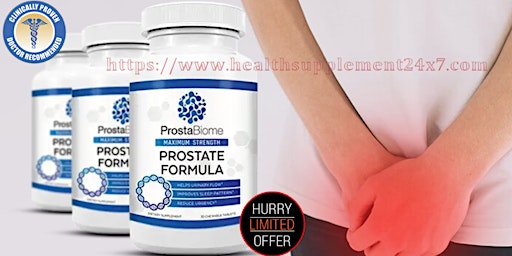 Imagem principal de ProstaBiome Reviews: (DON’T BUY BEFORE YOU READ THIS!) Prostate Formula Capsules!