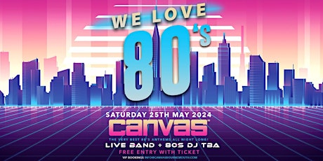 WE LOVE THE 80's