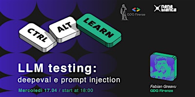 Imagen principal de CTRL+ALT+LEARN: LLM testing: deepeval e prompt injection