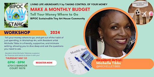 Live Life Abundantly Take Control of Your Money Make a Monthly Budget primary image