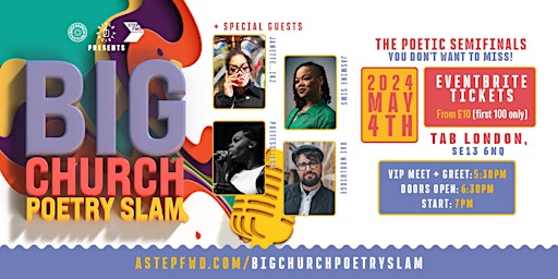 Imagen principal de Big Church Poetry Slam