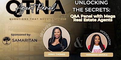 Imagen principal de Unlocking the Secrets: Q & A Panel with Mega Real Estate Agents