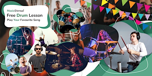 Imagem principal do evento Free Drum Lesson - Learn Your Favourite Song