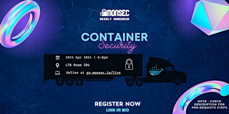 Immagine principale di Container Security - Weekly Homebrew 
