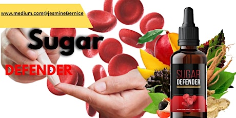 Sugar Defender Australia {Update 2024} - Benefits, Ingredients, side effect