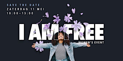 Imagem principal do evento I AM... FREE