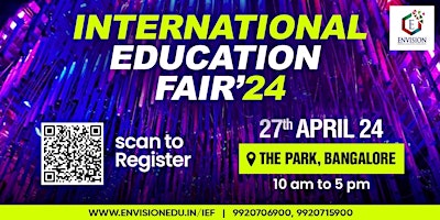 Image principale de International Education Fair Bangalore