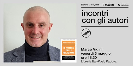 VENERDÌ DELLA LETTURA | Incontro con Marco Vigini  primärbild