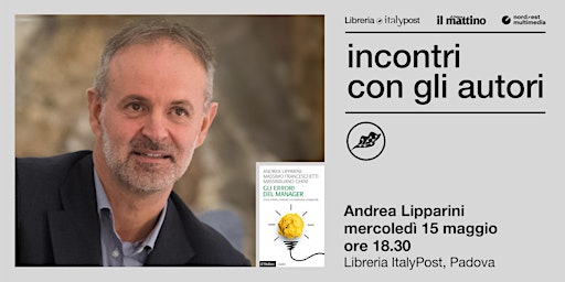 Hauptbild für MERCOLEDÌ DELL'INNOVAZIONE | Incontro con Andrea Lipparini