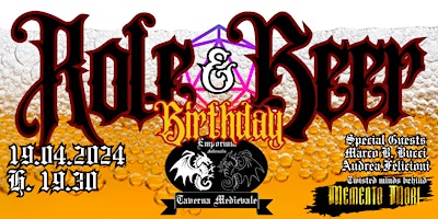 Role & Beer Birthday @Emporium Infernalis primary image