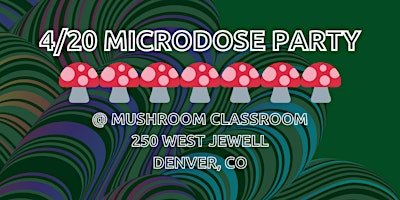 Immagine principale di SOLD OUT! 4/20 Mushroom Party! 