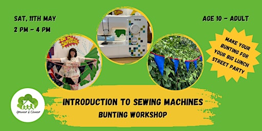 Immagine principale di Introduction to Sewing Machines - Bunting Workshop 