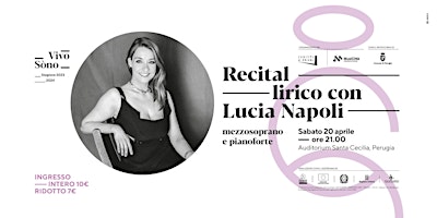 VIVOSÒNO - Recital lirico con Lucia Napoli primary image