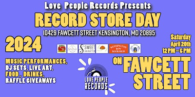 Love People Records Presents Record Store Day ON Fawcett Street primary image