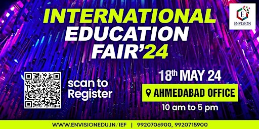 Primaire afbeelding van International Education Fair Ahmedabad 2024