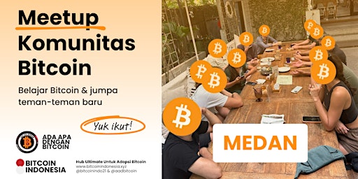Primaire afbeelding van Bitcoin Indonesia Community Meetup Medan