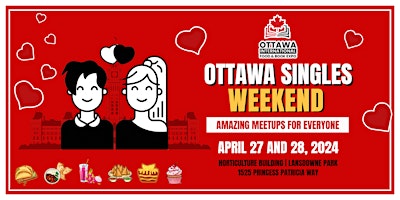 40 - 55 Singles:  Book-Up and Hook-Up Mixer | Ottawa Food & Book Expo primary image
