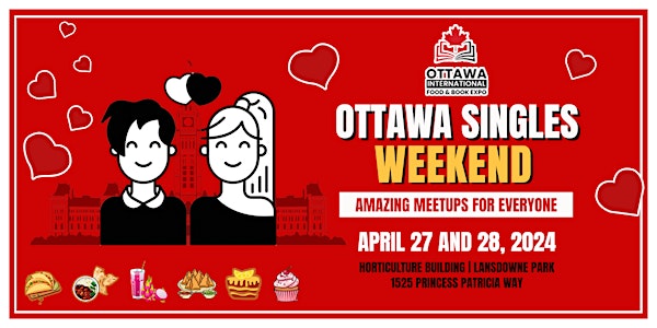 40 - 55 Singles:  Book-Up and Hook-Up Mixer | Ottawa Food & Book Expo