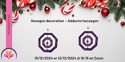 Primaire afbeelding van Hexagon decoration  - Addurno hecsagon