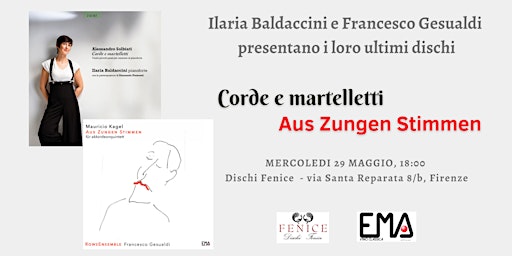 Presentazione dischi di Ilaria Baldaccini e Francesco Gesualdi  primärbild