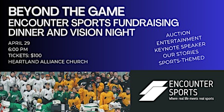 Encounter Sports Fundraising Dinner & Vision Night