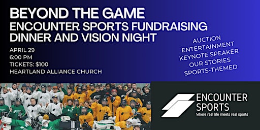 Encounter Sports Fundraising Dinner & Vision Night  primärbild