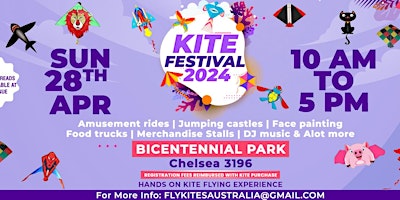 Kite Flying Festival Melbourne primary image