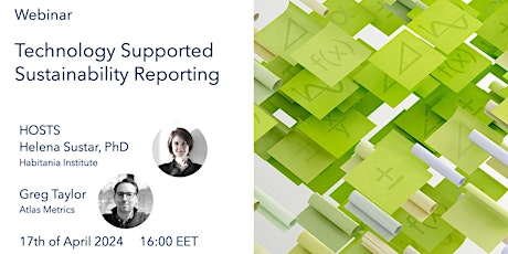 Technology Supported Sustainability Reporting