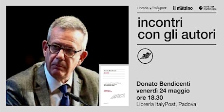 VENERDÌ DELLA LETTURA | Incontro con Donato Bendicenti