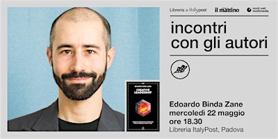 Hauptbild für MERCOLEDÌ DELL'INNOVAZIONE | Incontro con Edoardo Binda Zane