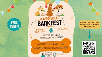 Imagem principal do evento Jacksonville Barkfest  (Free Event, No Ticket Needed)