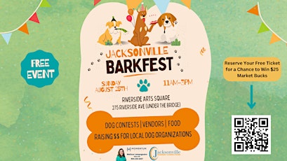 Jacksonville Barkfest  (Free Event, No Ticket Needed)