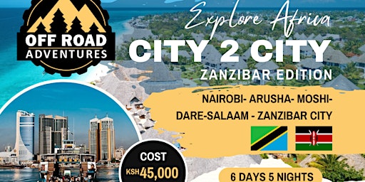 Imagem principal do evento Explore Africa City 2 City Zanzibar Edition