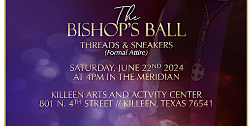 Hauptbild für The Bishop's Ball for Bishop Elect  Charles Frederick Reid, Jr.