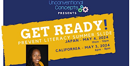 Image principale de Get Ready!: Workshop designed to help parents prevent literacy summer slide