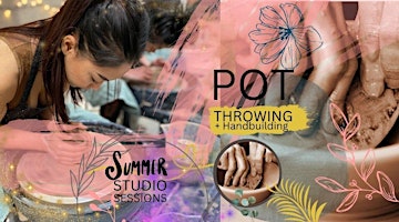 Studio Session - Pot Throwing - July 20th -  10.00am session primary image