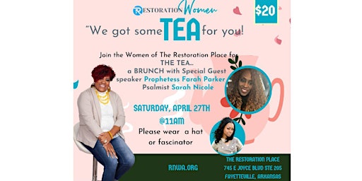 Imagem principal do evento RNWA Women's Tea Brunch