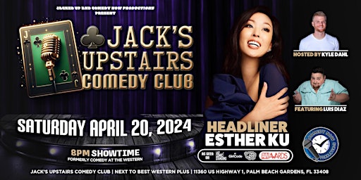 Primaire afbeelding van Esther Ku at Jack's Upstairs Comedy Club