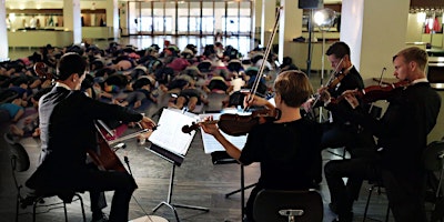Immagine principale di Harmonic Flow: A 3-Part Series of Live Music and Yoga with Orchestra Lumos 