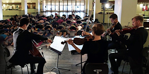 Immagine principale di Harmonic Flow: A 3-Part Series of Live Music and Yoga with Orchestra Lumos 