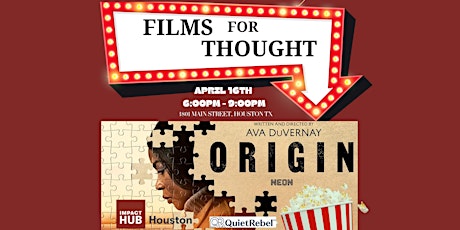 Films For Thought - An Impactful Conversations Series primary image