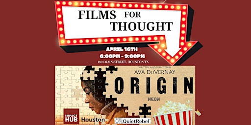 Imagem principal de Films For Thought - An Impactful Conversations Series