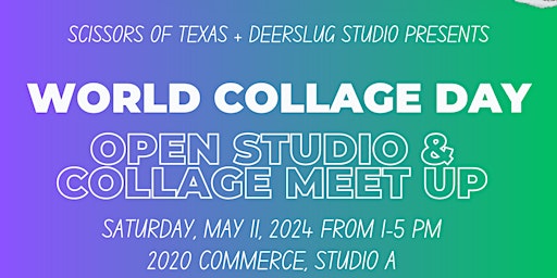 Immagine principale di World Collage Day Open Studio and Collage Meet-up 