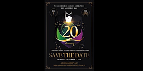 Northern Ohio Recovery Association's 20th Anniversary Gala
