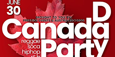 Immagine principale di Canada Day Party Red and White Edition 