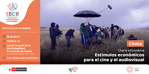 Hauptbild für [Chota/Cajamarca] Estímulos económicos para el cine y audiovisual