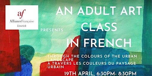 Adult Art Classes in French - with JELENA STAMENKOVIĆ primary image