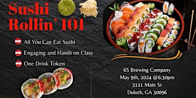 Imagem principal do evento Sushi Rollin' 101