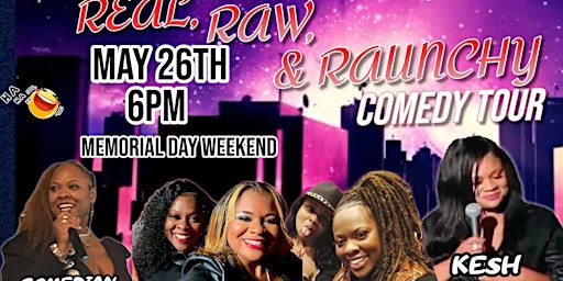 Imagem principal do evento Sunset Sundays Presents: The Real Raw & Raunchy Comedy Show